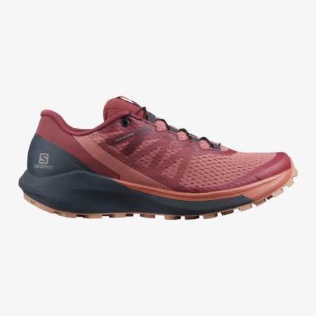 Salomon SENSE RIDE 4 Womens Trail Running Shoes Red | Salomon South Africa